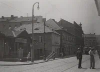 táboritská x sudoměřská, vzadu Ondříčkova1938